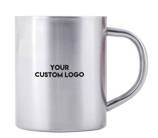 300ml Stainless Steel Mugs Personalised