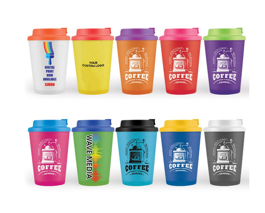 445ml Logo Printed Colourful Comfort Cups