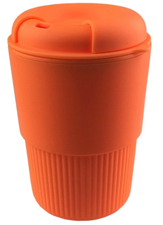 Eco Promotional Coffee Cup Orange