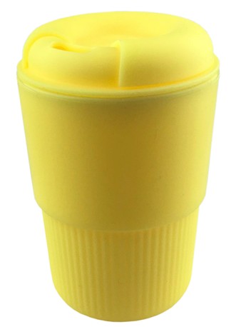 Eco Promotional Coffee Cup Yellow