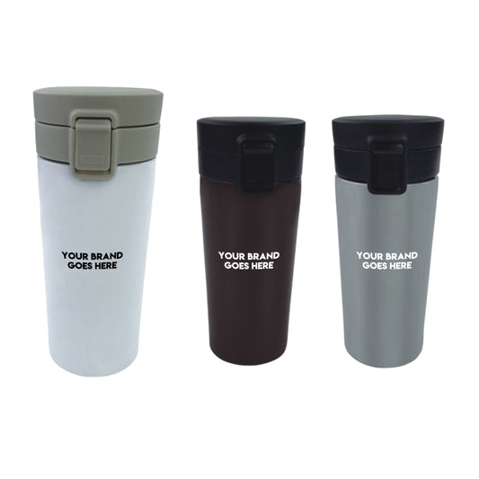 flip lid travel mug