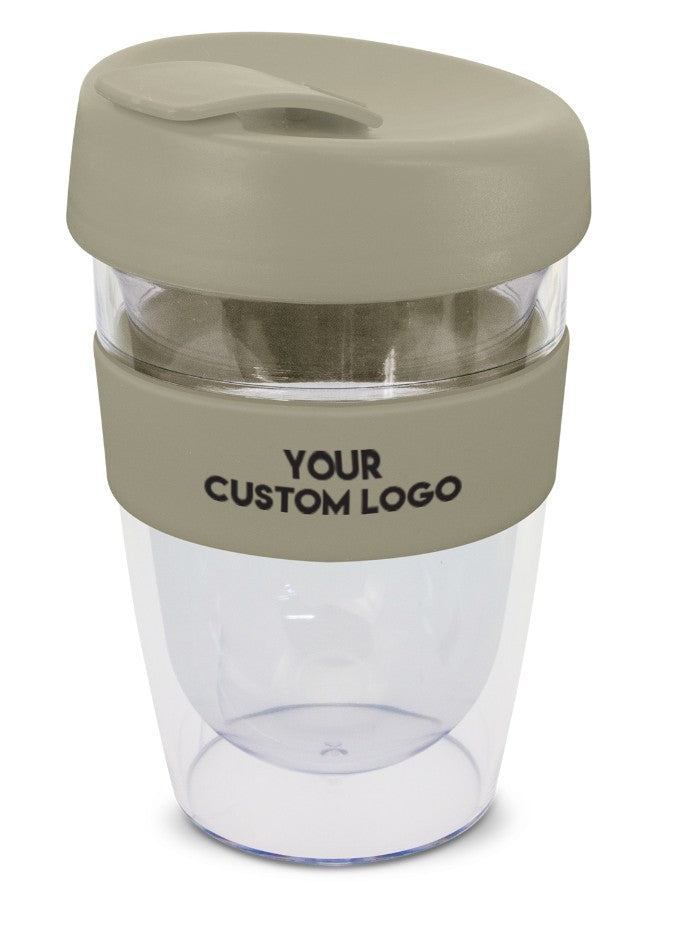 Logo Emblazoned 330ml Clear Plastic Cups