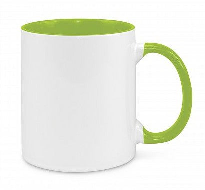 Maria Mugs Full Colour Print Light Green