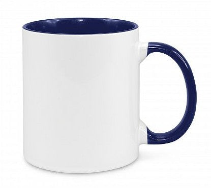 Maria Mugs Full Colour Print Dark Blue