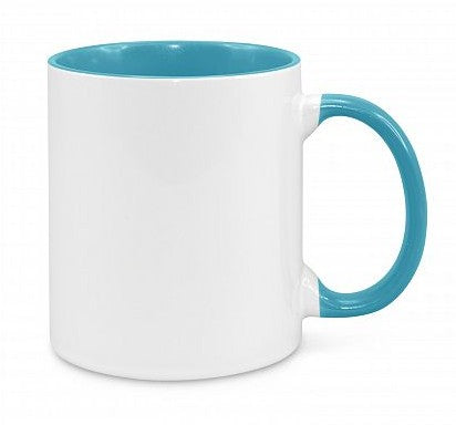 Maria Mugs Full Colour Print Light Blue