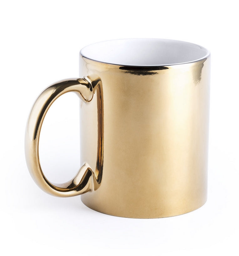 Medalist Personalised Ceramic Mugs Gold