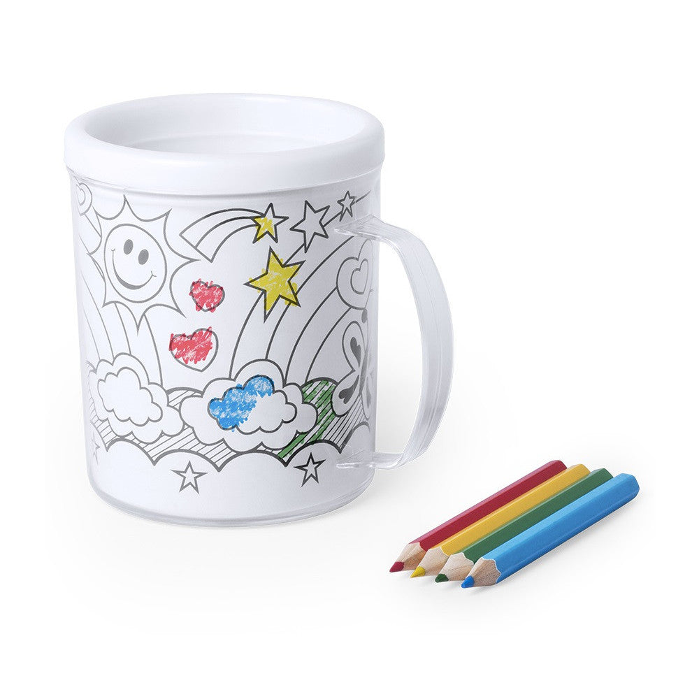 Promotional Kids Colouring Mugs