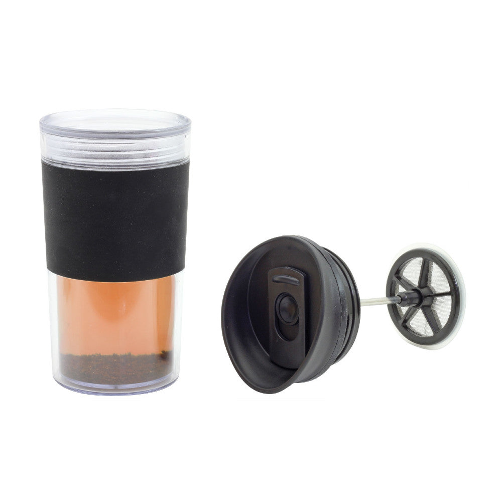 Promotional Travel Filter Mugs Lid Off