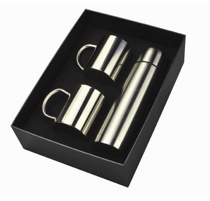 stainless gift set mugs