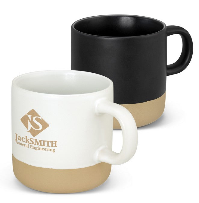 Stoneware 330ml Promotional Matt Mugs