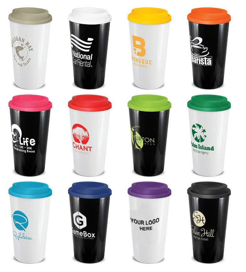 Promotional Grande Reusable Coffee Cups in bulk | Planet Mugs